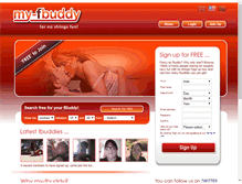 Tablet Screenshot of my-fbuddy.com
